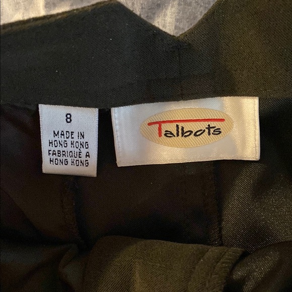 Women’s Talbots Dark Olive Green Skirt, size 8. - Picture 3 of 6